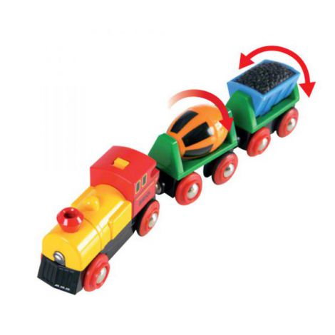 Tren cu baterii 33319 Brio - poza 5