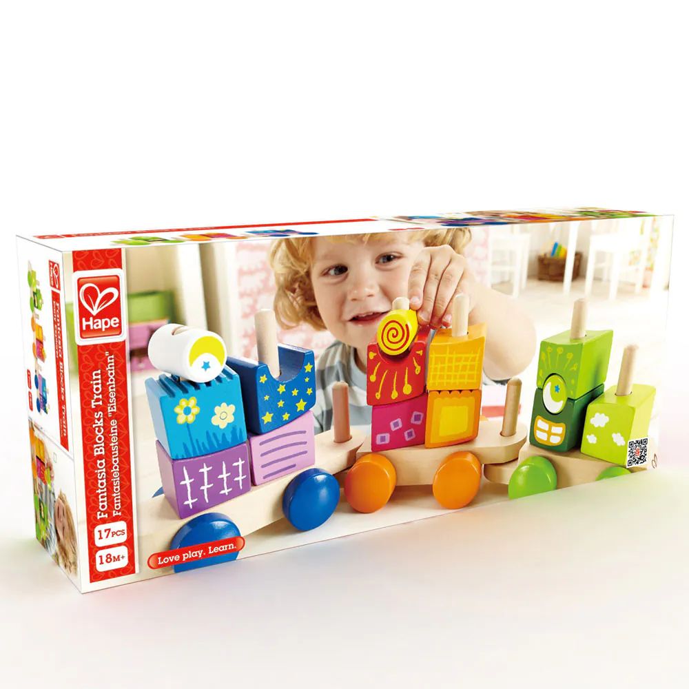 Tren cu forme de sortare Hape Fantasia - poza 2