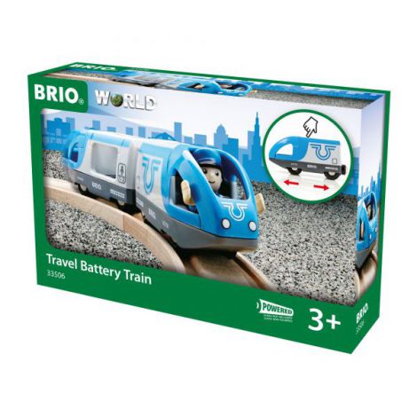 Tren de calatori cu baterii 33506 Brio - poza 1