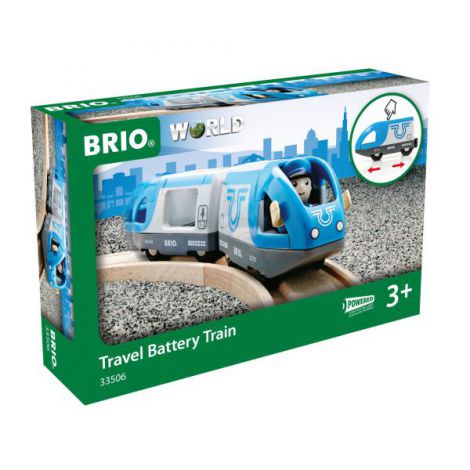 Tren de calatori cu baterii 33506 Brio - poza 2