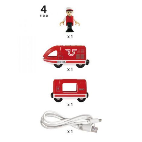Tren de calatori reincarcabil 33746 Brio - poza 4