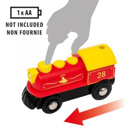 Tren Mickey Mouse cu baterii 32265 Brio - poza 2