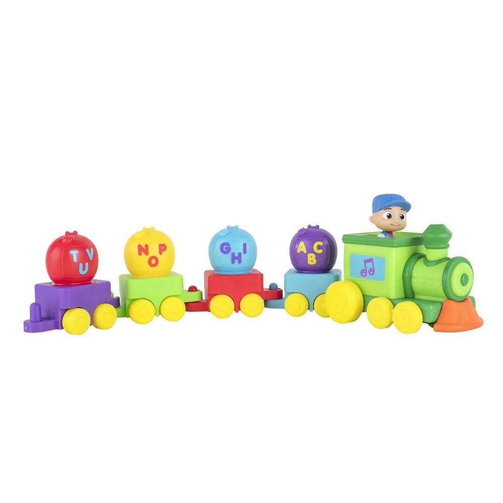 Tren muzical cu figurina Cocomelon Musical Trenul Alfabet - poza 1