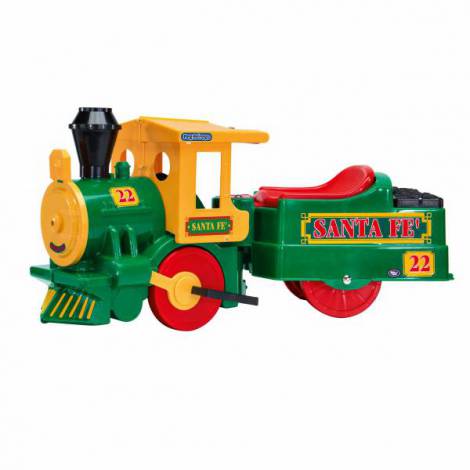 Trenulet Santa Fe, Peg Perego, Verde - poza 1