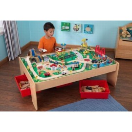 Trenulete cu cascada si masa de joaca Kidkraft - poza 2