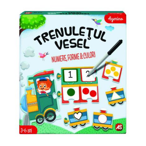 Trenuletul Vesel Numere Forme Culori - poza 1
