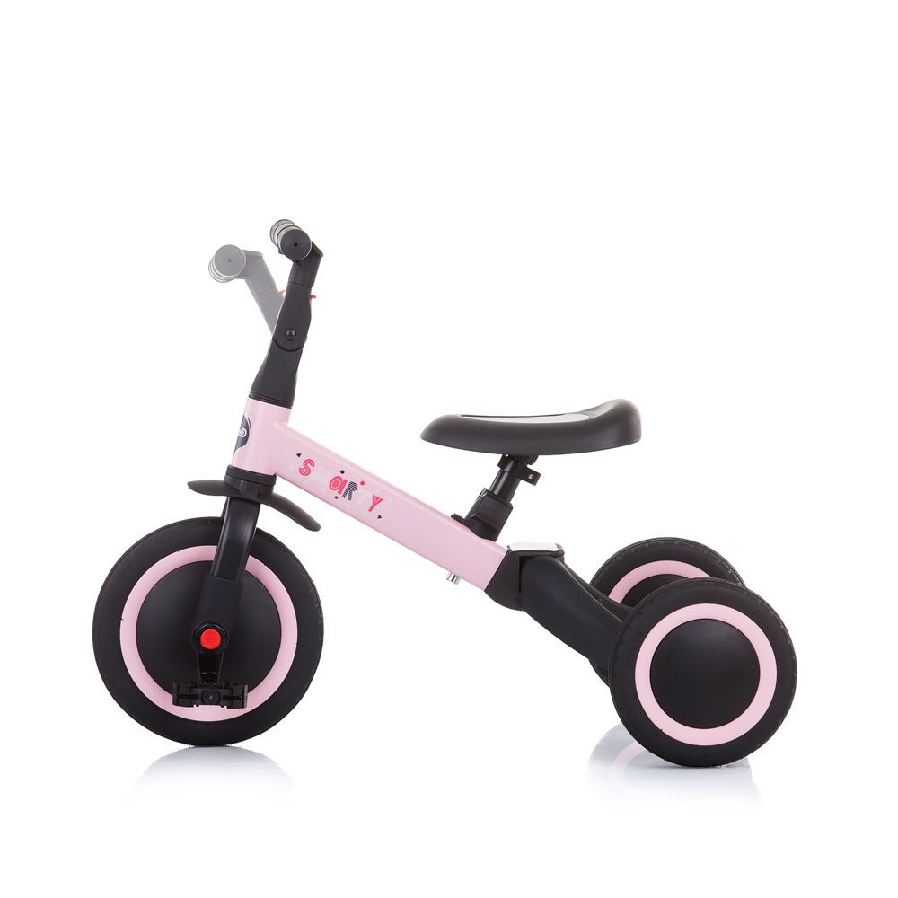 Tricicleta 2 in 1 Chipolino Smarty Roz - poza 2