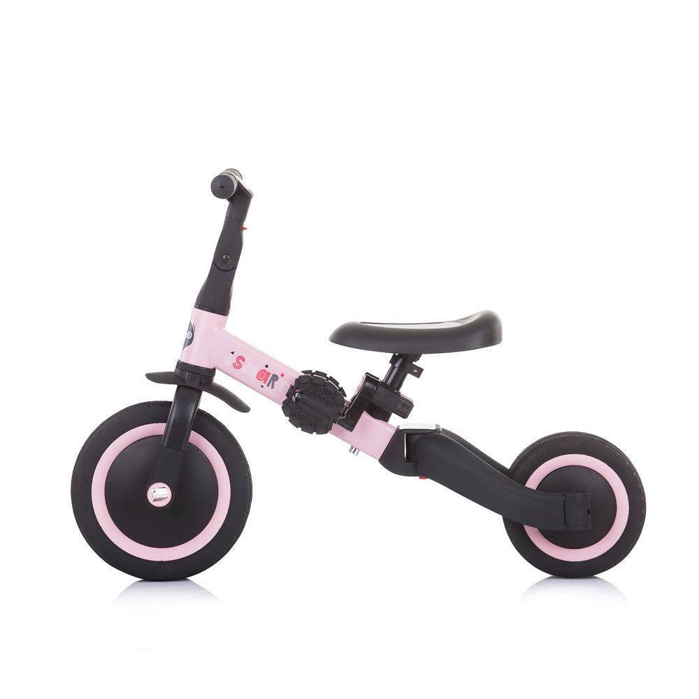 Tricicleta 2 in 1 Chipolino Smarty Roz - poza 4
