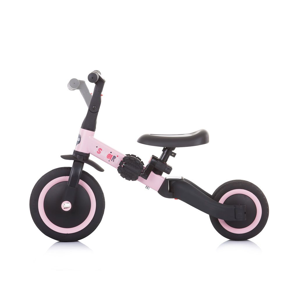Tricicleta 2 in 1 Chipolino Smarty Roz - poza 5