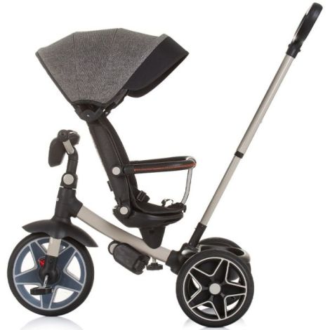 Tricicleta cu copertina si sezut reversibil Chipolino Derby granite - poza 5