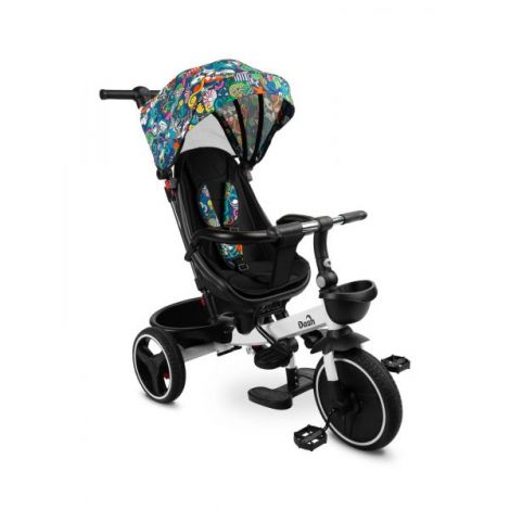 Tricicleta cu maner parental si scaun reversibil Toyz DASH Melanj - poza 1