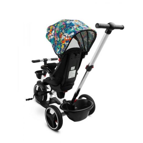 Tricicleta cu maner parental si scaun reversibil Toyz DASH Melanj - poza 2