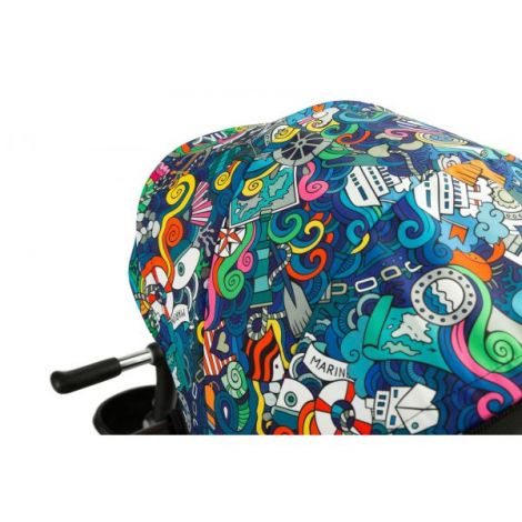 Tricicleta cu maner parental si scaun reversibil Toyz DASH Melanj - poza 3