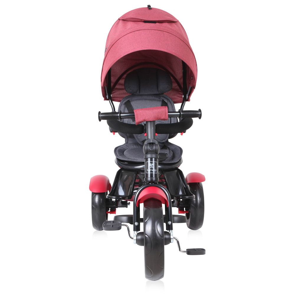 Tricicleta cu parasolar Lorelli Neo 2020 Red Black Luxe - poza 3