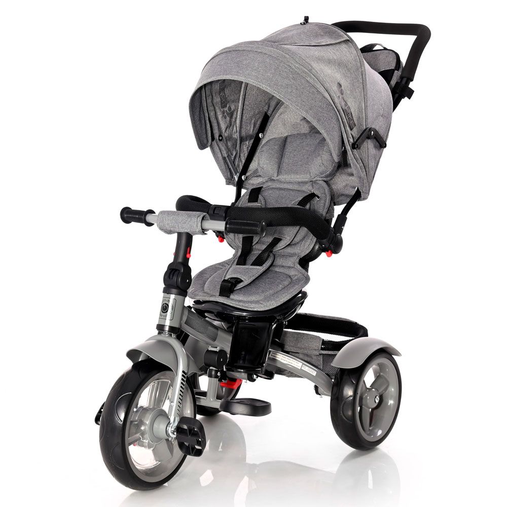 Tricicleta cu parasolar Lorelli Neo 2021 Grey Luxe - poza 1