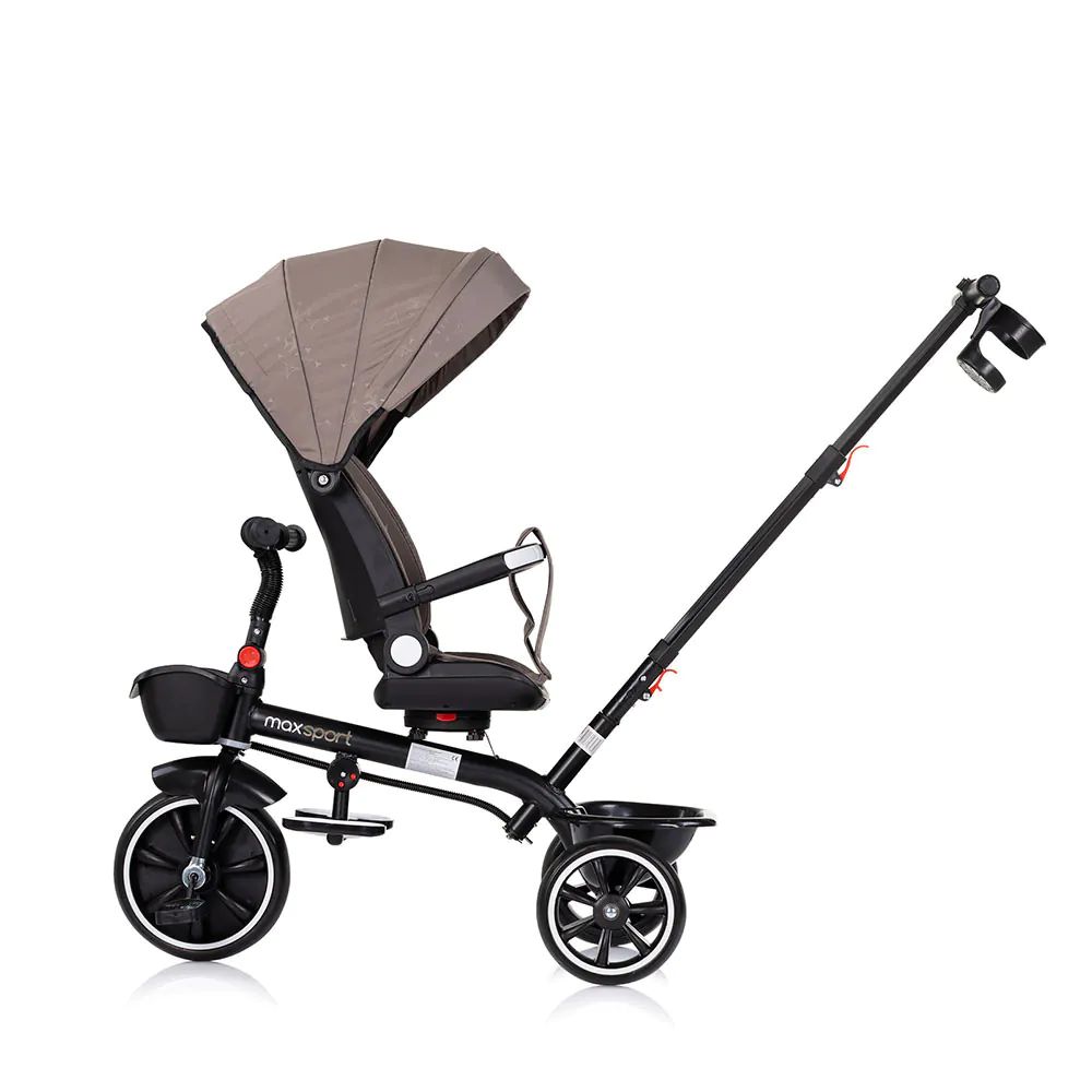 Tricicleta cu scaun reversibil Chipolino Max Sport 2025 Tiramisu - poza 5