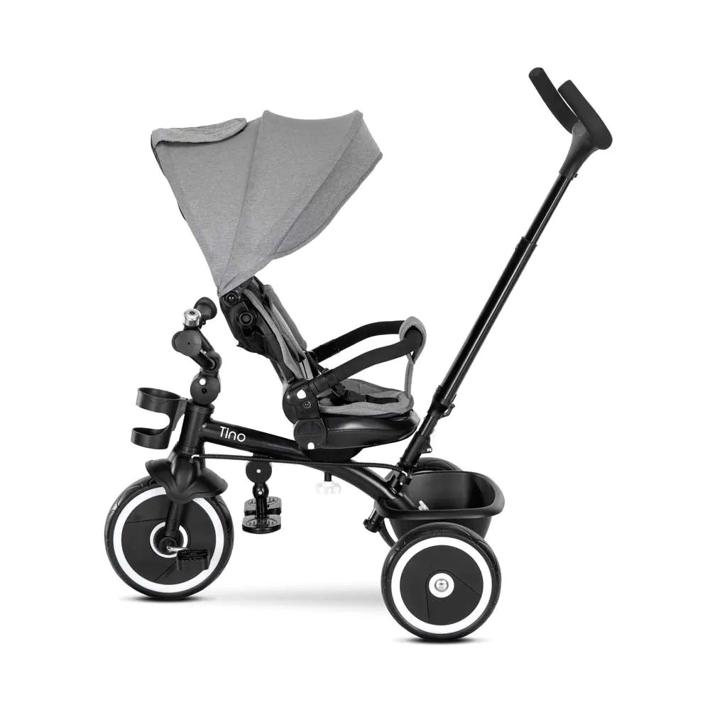 Tricicleta cu sezut reversibil Lorelli Tino Trike 360 Gri - poza 3