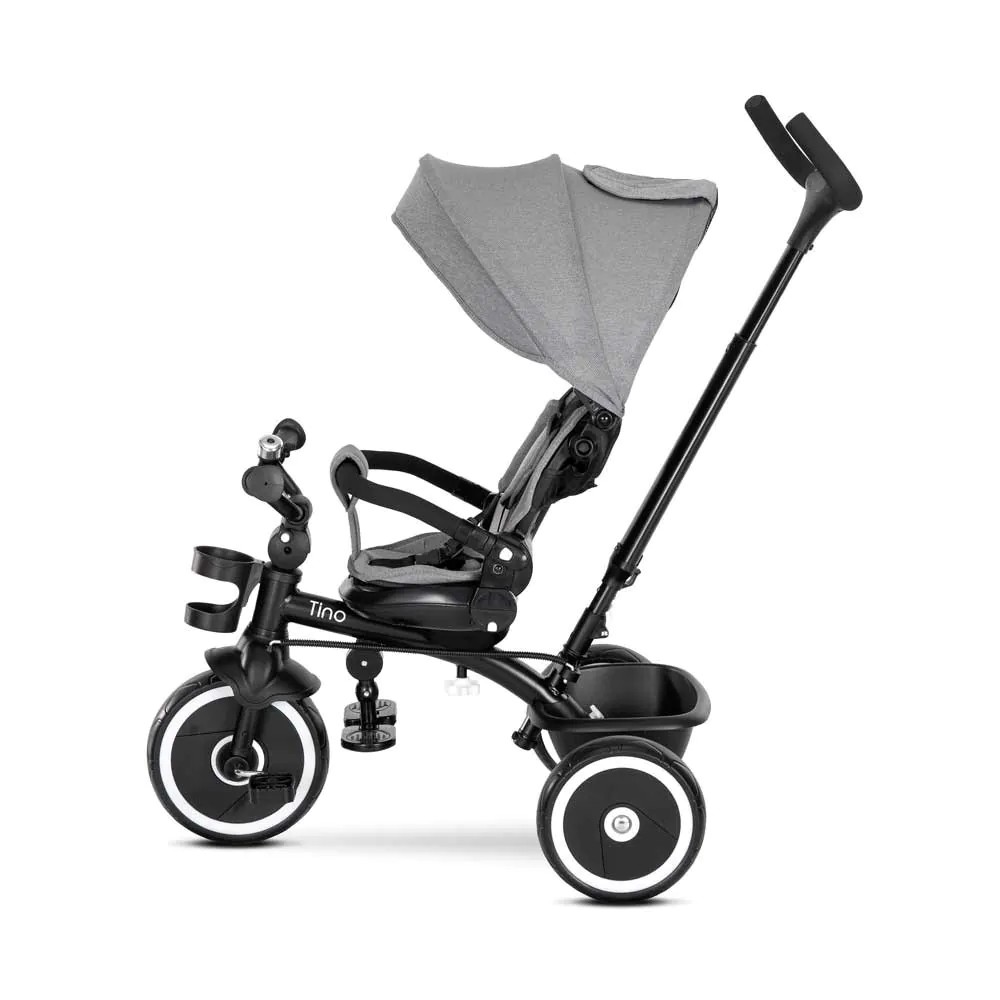 Tricicleta cu sezut reversibil Lorelli Tino Trike 360 Gri - poza 4