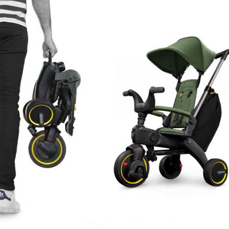 Tricicleta Doona Liki Trike S3 Desert Green - poza 5