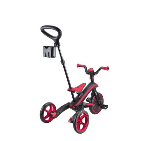 Tricicleta globber explorer 4 in 1 pliabila, culoare rosie - poza 5