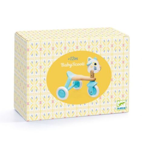 Tricicleta lemn fara pedale, Djeco - poza 2