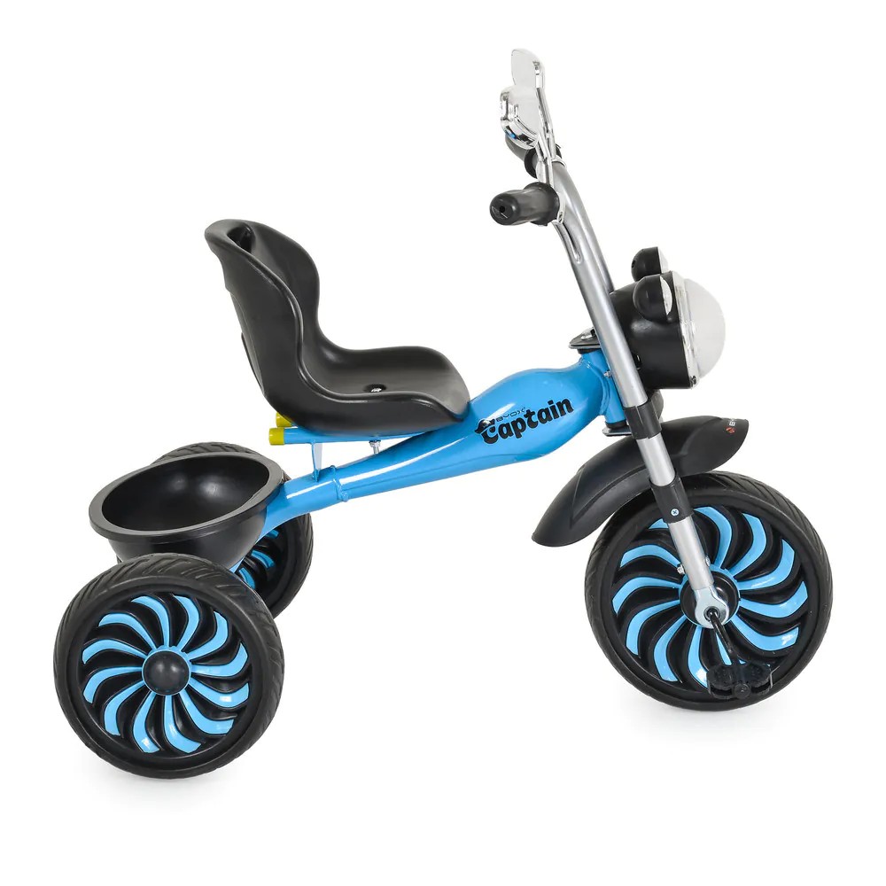 Tricicleta pentru baieti Byox Captain Albastra - poza 2