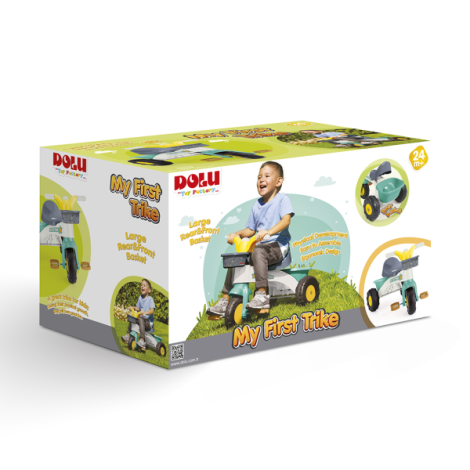 Tricicleta pentru copii - my 1st trike pastel - poza 4