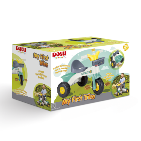 Tricicleta pentru copii - my 1st trike pastel - poza 5