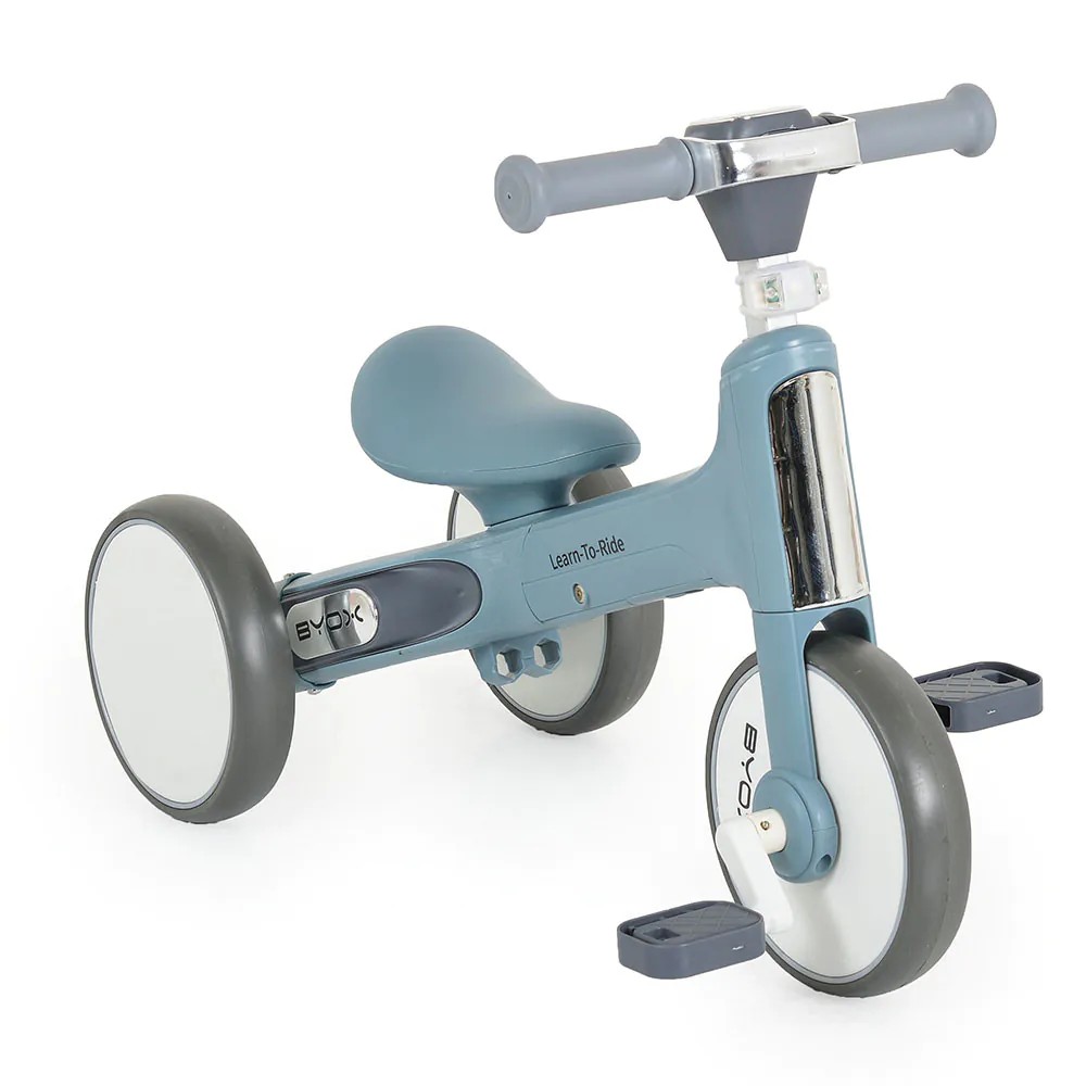 Tricicleta pliabila 2 in 1 Byox Learn To Ride Albastru - poza 1