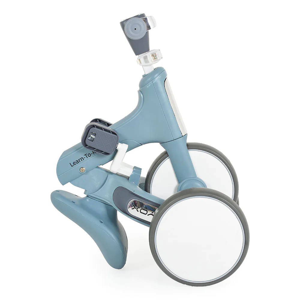 Tricicleta pliabila 2 in 1 Byox Learn To Ride Albastru - poza 4
