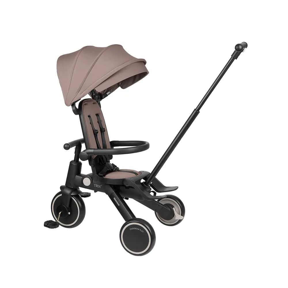 Tricicleta pliabila 8 in 1 Kikka Boo Trix 2 360 2025 Bej - poza 3