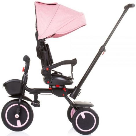 Tricicleta pliabila Chipolino Quick Fold cu sezut reversibil rose water - poza 4