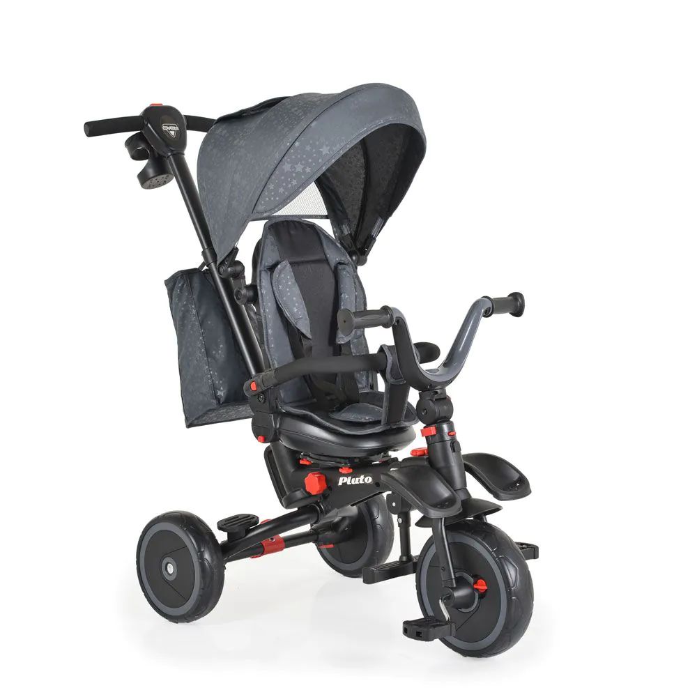 Tricicleta pliabila cu scaun reversibil Byox 360 Pluto 2023 Grey - poza 1
