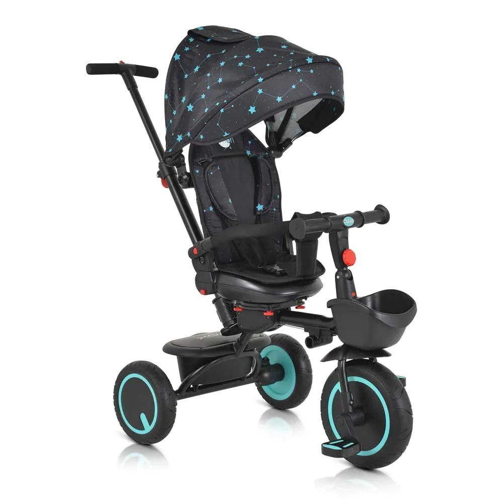 Tricicleta pliabila cu sezut reversibil Byox Orion Albastru - poza 1