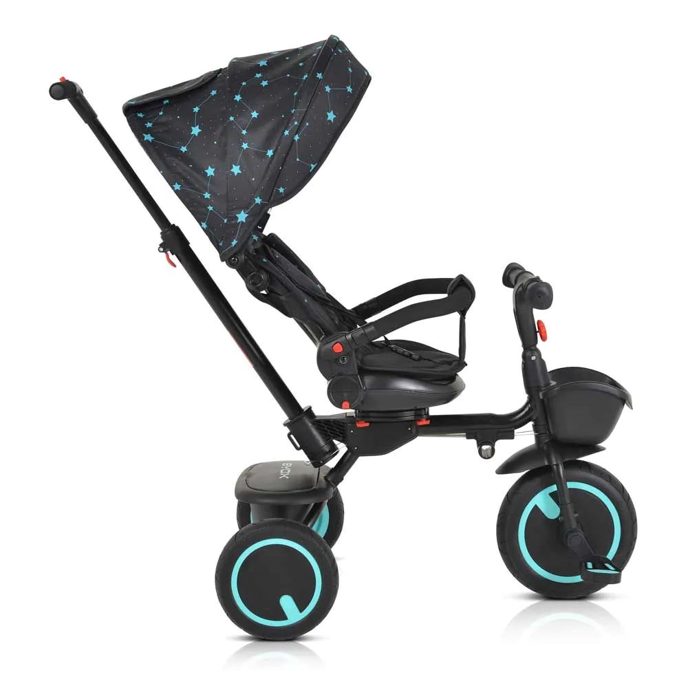 Tricicleta pliabila cu sezut reversibil Byox Orion Albastru - poza 4