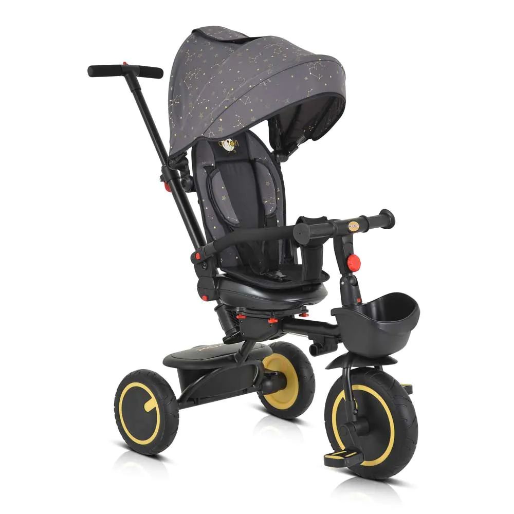 Tricicleta pliabila cu sezut reversibil Byox Orion Gri - poza 1