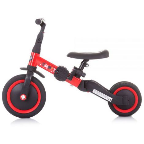 Tricicleta si bicileta Chipolino Smarty 2 in 1 red - poza 3
