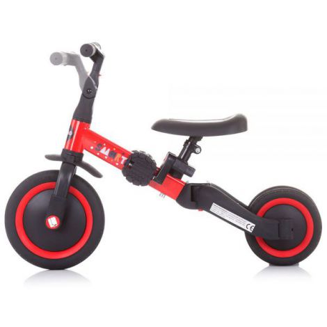 Tricicleta si bicileta Chipolino Smarty 2 in 1 red - poza 4