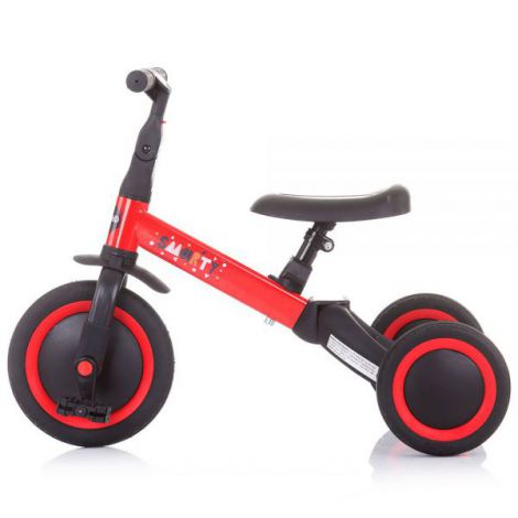 Tricicleta si bicileta Chipolino Smarty 2 in 1 red - poza 5