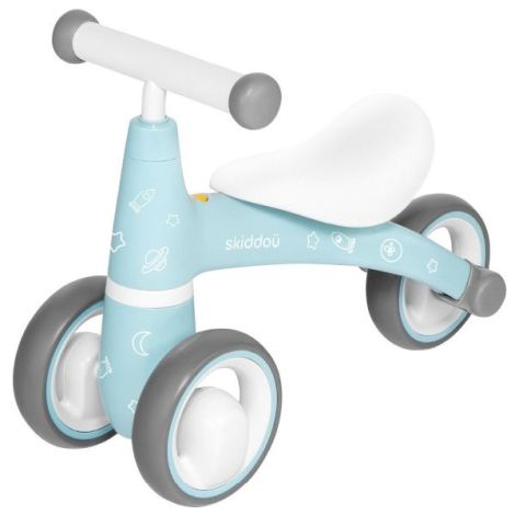 Tricicleta Skiddou Berit Ride-On, Sky High, Bleu - poza 1