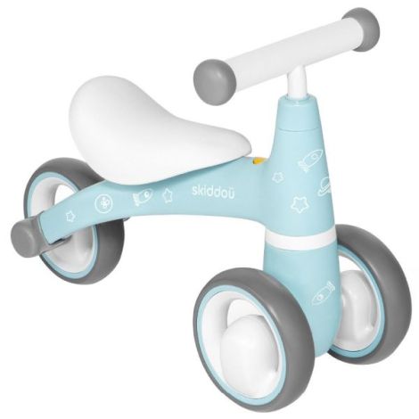 Tricicleta Skiddou Berit Ride-On, Sky High, Bleu - poza 3