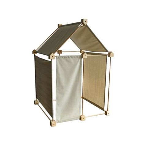 Trigonos START, set modular de constructie, bumbac organic - poza 1
