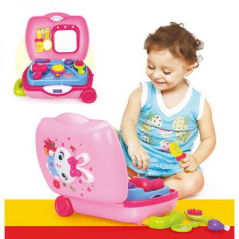 Troler Cu Set Coafura Si Accesorii Frumusete - poza 3