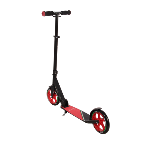 Trotienta pliabila ferrari junior cu roti 200 mm, neagra - poza 2