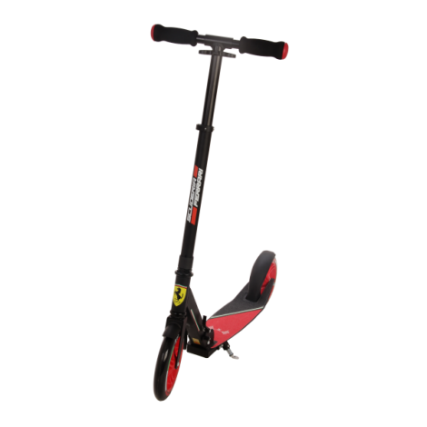 Trotienta pliabila ferrari junior cu roti 200 mm, neagra - poza 3