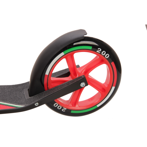 Trotienta pliabila ferrari junior cu roti 200 mm, neagra - poza 5
