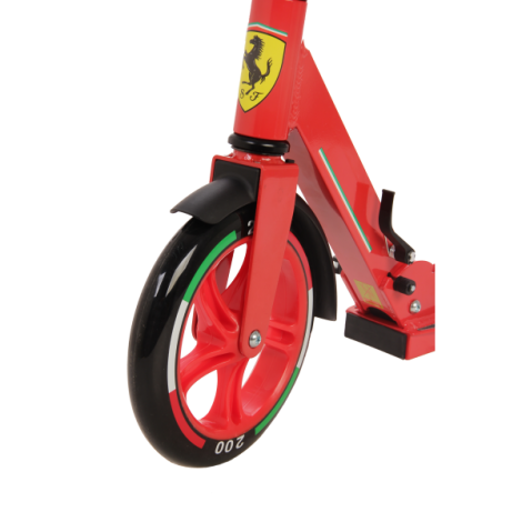Trotienta pliabila ferrari junior cu roti 200 mm, rosie - poza 5