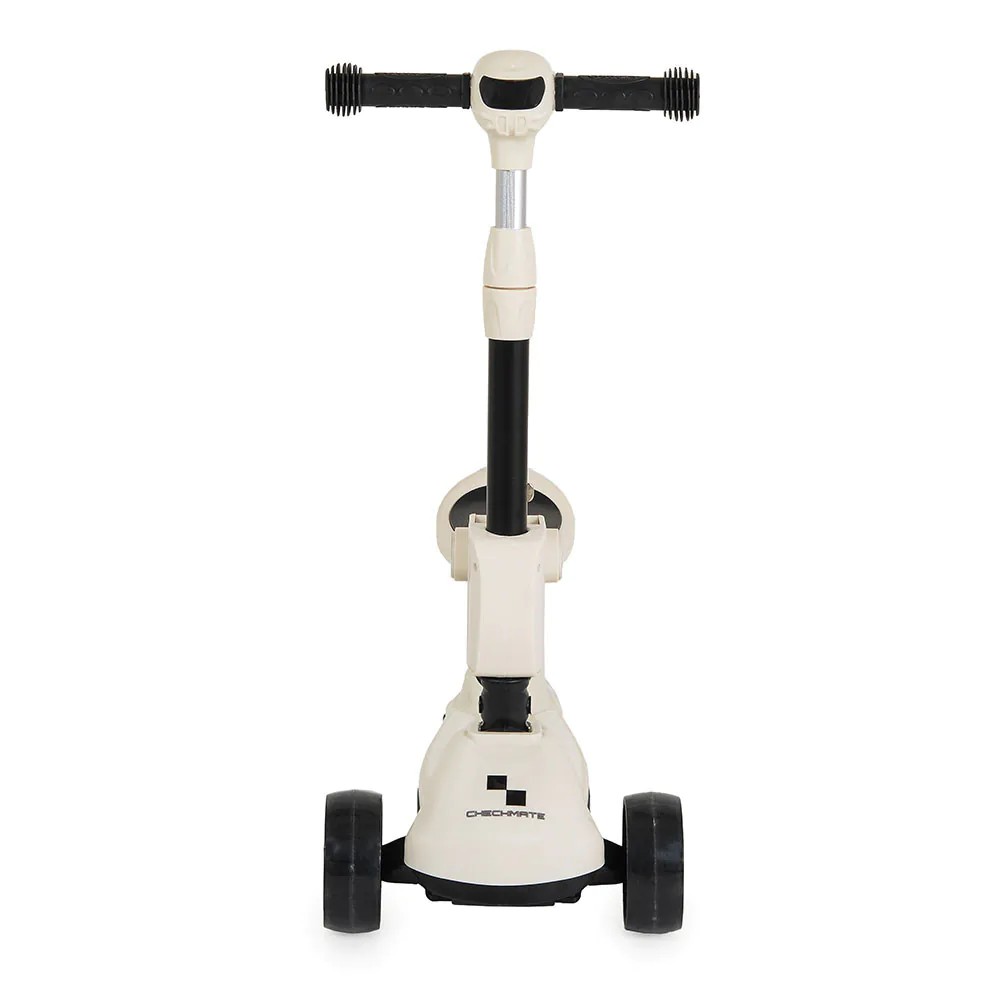 Trotineta 2 in 1 cu 3 roti Byox Checkmate Royal White - poza 2