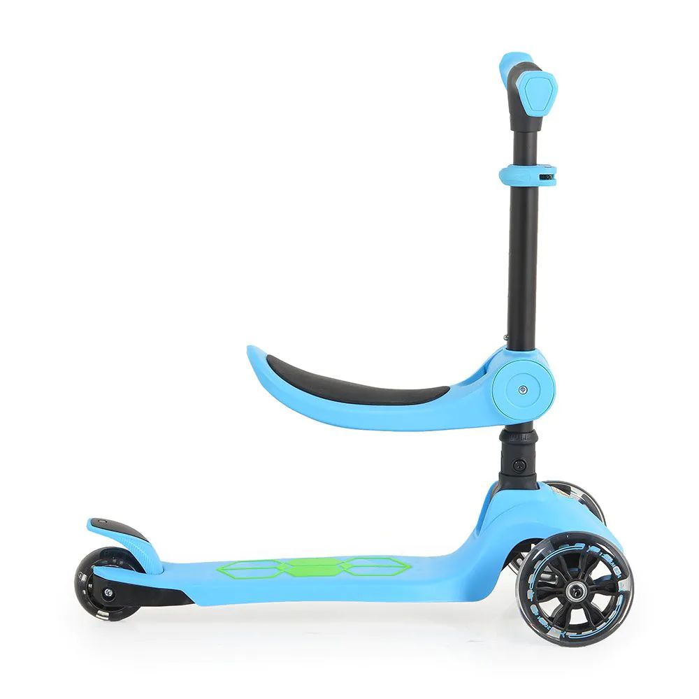 Trotineta 2 in 1 cu 3 roti Moni Lamborghini Albastru - poza 3