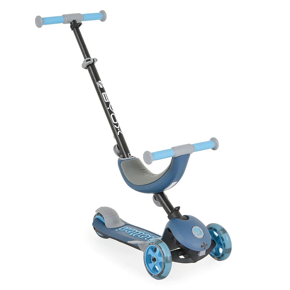 Trotineta 4 in 1 cu sezut detasabil Byox Motion Albastru - poza 1